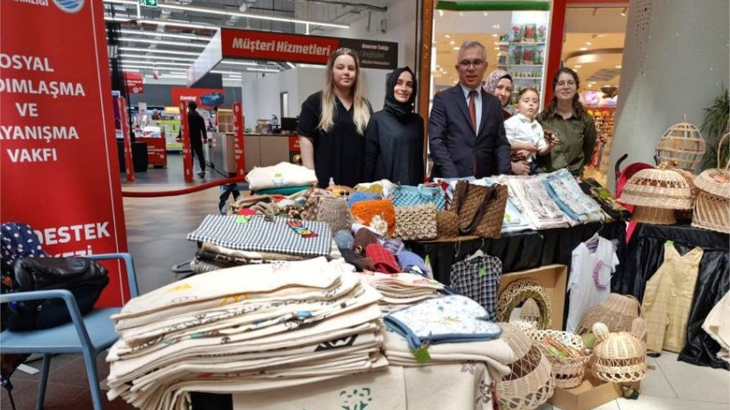 MALTEPE ADEM KURSİYERLERİNDEN EL EMEĞİ SERGİSİ