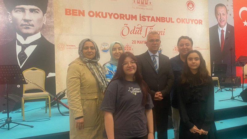“BEN OKUYORUM İSTANBUL OKUYOR” ÖDÜL TÖRENİ GERÇEKLEŞTİ