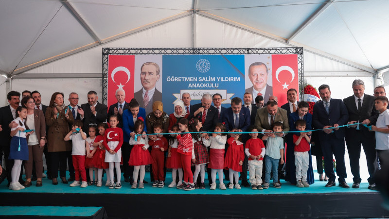 MALTEPE’DE ÖĞRETMEN SALİM YILDIRIM ANAOKULU AÇILDI