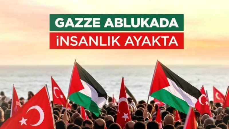 Katil İsrail Üsküdar'da protesto edilecek 