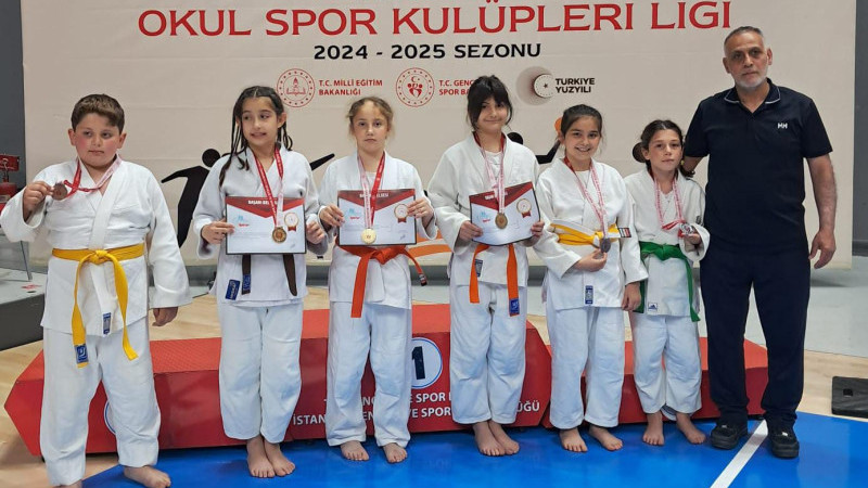 GSB Maltepe Judo Spor Okulu sporcuları madalyaya doymadı