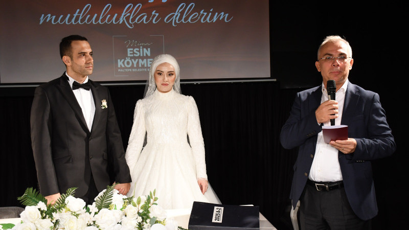 Şehit kardeşinin nikahına katıldı