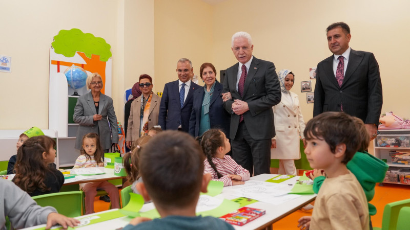 CEVAT KARA ANAOKULU TÖRENLE AÇILDI