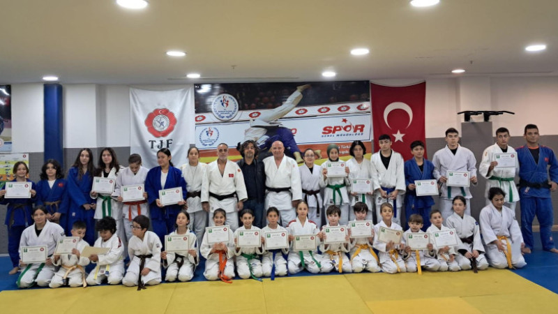 GSB MALTEPE JUDO SPOR OKULU’NDA KUŞAK TERFİ HEYECANI