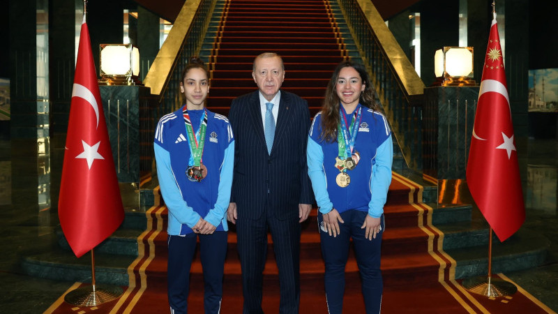 Maltepe’nin altın kızları Beştepe’de