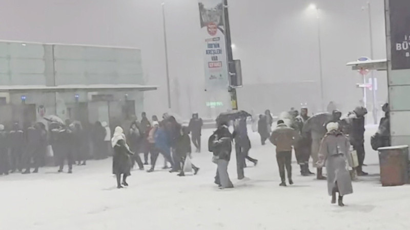 KAR NEDENİYLE AĞIR TAŞIT VE KURYE YASAĞI