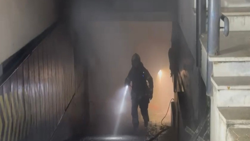 MALTEPE’DE YANGIN PANİĞİ